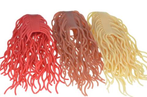 Raven and Wolf Sili Squirmy Worm Pieces